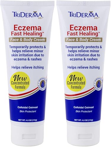 Image of TriDerma Eczema Fast Healing Cream, 4.2 Ounce (Pack of 2)