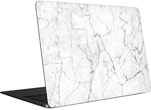 Skinit Decal Laptop Skin Compatible with MacBook Air 13in (2020) Originally Designed White Marble Design