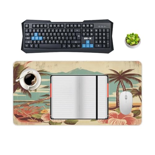 Vintage Hawaii Desk Pad con base antideslizante 30x60 cm miniatura 4
