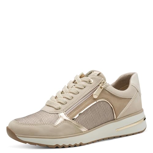 Baskets plates femme à fermeture éclair pour marcher sans douleur toute la journée