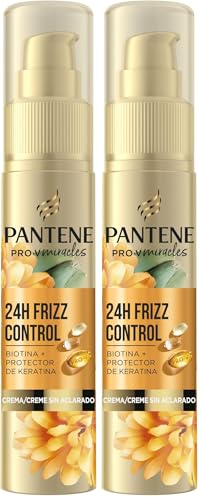 Controla el encrespamiento y consigue una suavidad duradera. Nuestra fórmula con biotina y queratina nutre e hidrata tu pelo seco y dañado. Disfruta de 24 horas de fijación flexible y brillo sin aclarado. Resultados instantáneos para un cabello manejable.