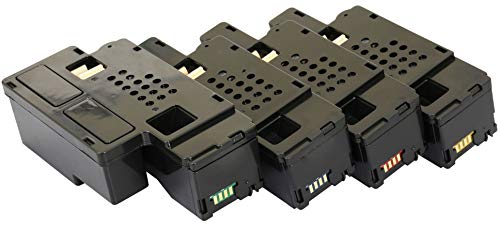 TONER EXPERTE® CX17 C1700 C1750 4 Toner Cartridges Compatible for Epson AcuLaser C1750N C1750W CX17NF CX17WF