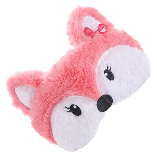 Beaupretty 1Pieza Máscara de Peluche Adorable Suave Descanso Casa Aliviar