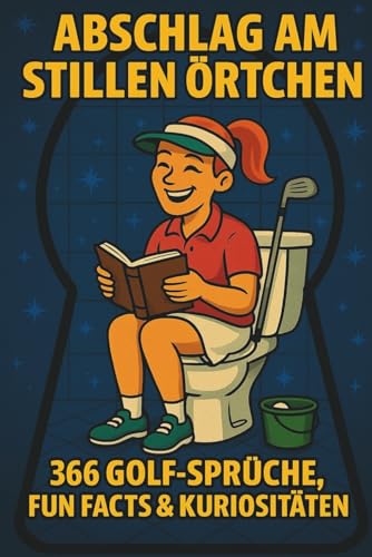 Abschlag am stillen Örtchen – 366 Golf-Sprüche, Fun Facts & Kuriositäten: Das lustige Golfbuch für Herren & Damen | Witzige Golfsprüche, unnützes...