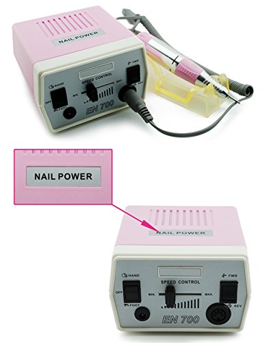 Taladro eléctrico para uñas rosa KADS 30000RPM miniatura 2