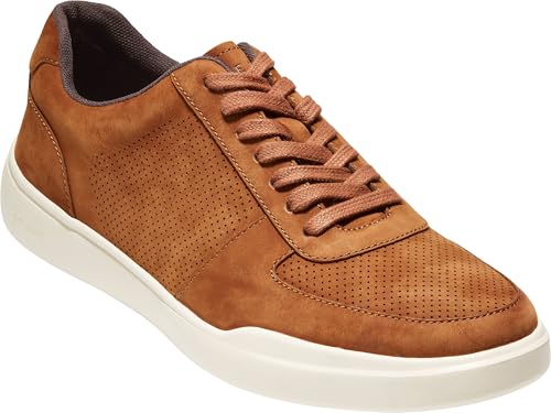 Cole HAAN Mens Grand Crosscourt Modern Perforated Sneaker, British TAN, 13-M US - image 5