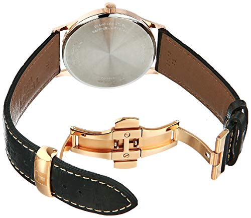 Tissot Unisex-Adult Rose Dream Steel And 18K Gold Dress Watch Black T9144104605700 #TOP3