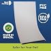 Best Pet Flap XL Ersatz-Hundetür, PVC-Klappe, passend für PetSafe PAC11-11040, Maße: 33 x 61 cm, langlebig, energieeffizient, weniger Schrumpfung, BPA-frei