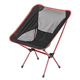 Aluminum Alloy Portable Chair, Compact Outdoor Chair Nylon Mesh Aluminum Frame Small After Folding S