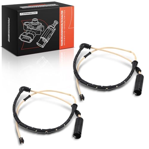 Image of Frankberg 2x Front brake pad wear warning contact Left Right