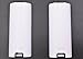 2 Pack of Replacement Battery Back Door Cover Shell for Nintendo Wii Remote Controller (White)