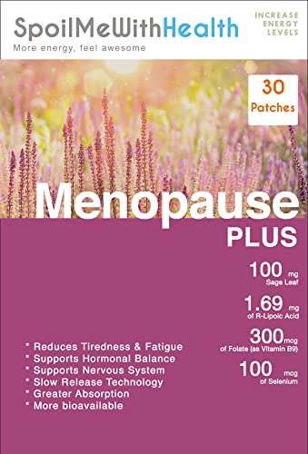 SpoilMeWith Health: Menopause Plus Patches - 30 Days Supply