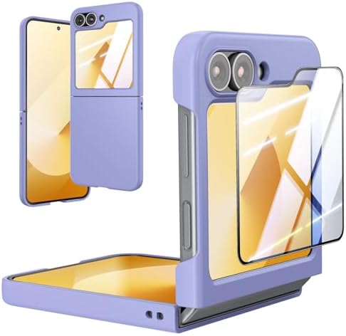 Foluu Honor Magic V2 2023 Leather Case - Ultra Slim PU Leather Hard PC Back Bumper, Plating Frame, Built In Front Screen Protector, Durable Protective Shell - View #2