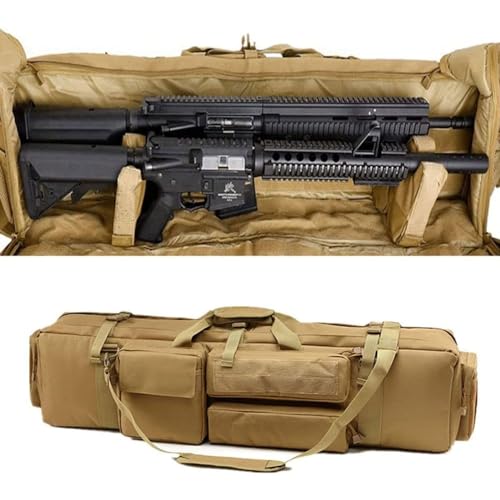 Tactical Gun Bag ,Military Army Airsoft Rifle Carry Case for CS Hunting Shooting Paintball with Portable Shoulder Strap A - Image 3