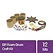 Colorations DIY Drum Kit, Set of 12, Native American, Foam Craft Kit, Self-Adhesive, for Kids, Toys for Kids, Early Learning, Multi-Cultural, Social Emotional, Social Sensitivity