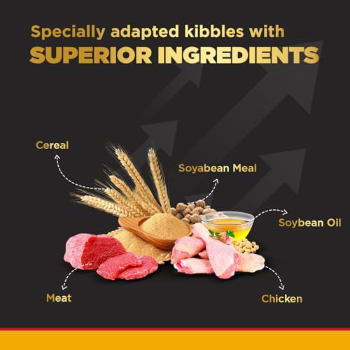 Image of Pedigree PRO Senior (7+ Years) Dry Dog Food, 3 kg, High-Protein Dog Food, Expert Nutrition with 33%* More Nutrients