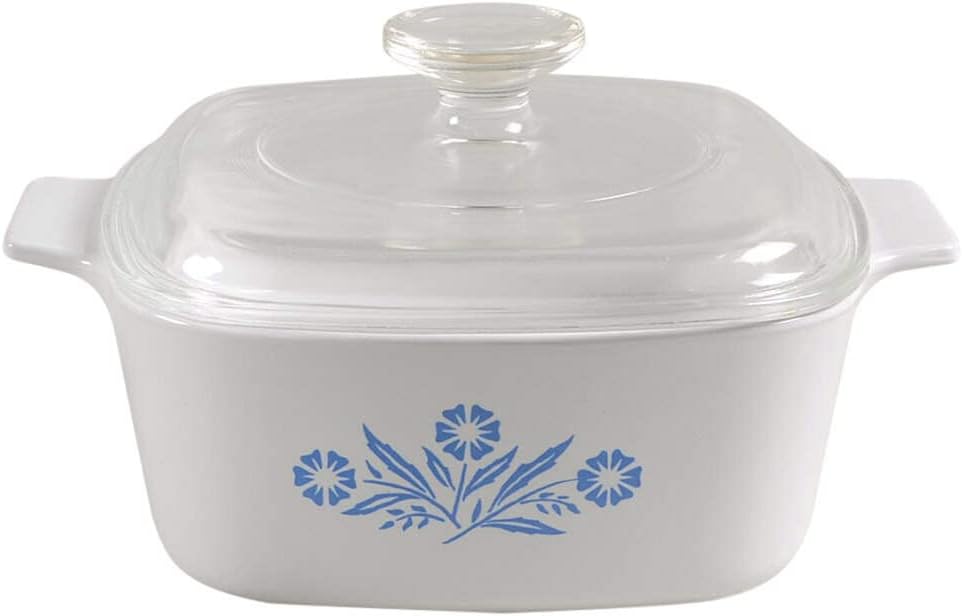 Vintage Corningware Blue Cornflower 1.5 Qt Casserole