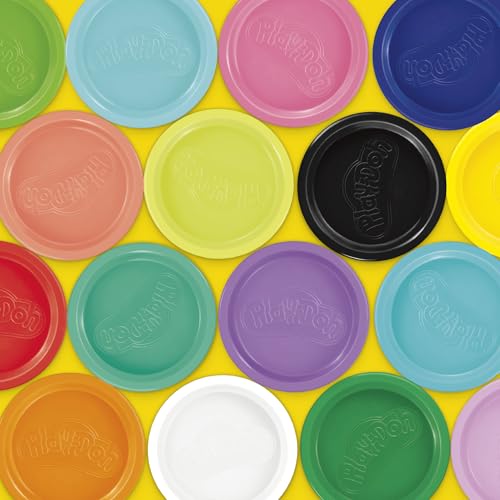 Play-Doh Mon Jardin de Fleurs, Coffret de Pâte à Modeler, Plantes Multicolores, pour Filles et Garçons à Partir de 3 Ans