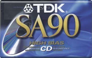 TDK Cassettes Vierges DE 90 Minutes