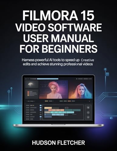Filmora 15 Video Software User Manual for Beginners: Harness Powerful AI Tools to Speed Up Creative Edits and Achieve Stunning Professional Videos (Edit Like a Pro)