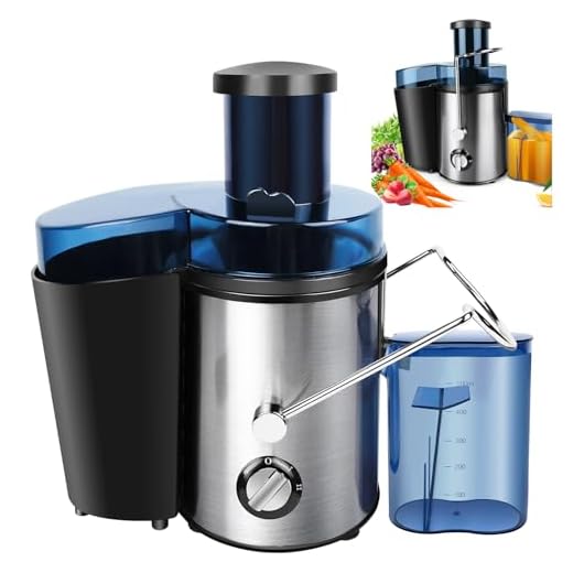 Slow Cold Press Juicer Masticating Machine Pulpy Juice Extractor 1000W 240V