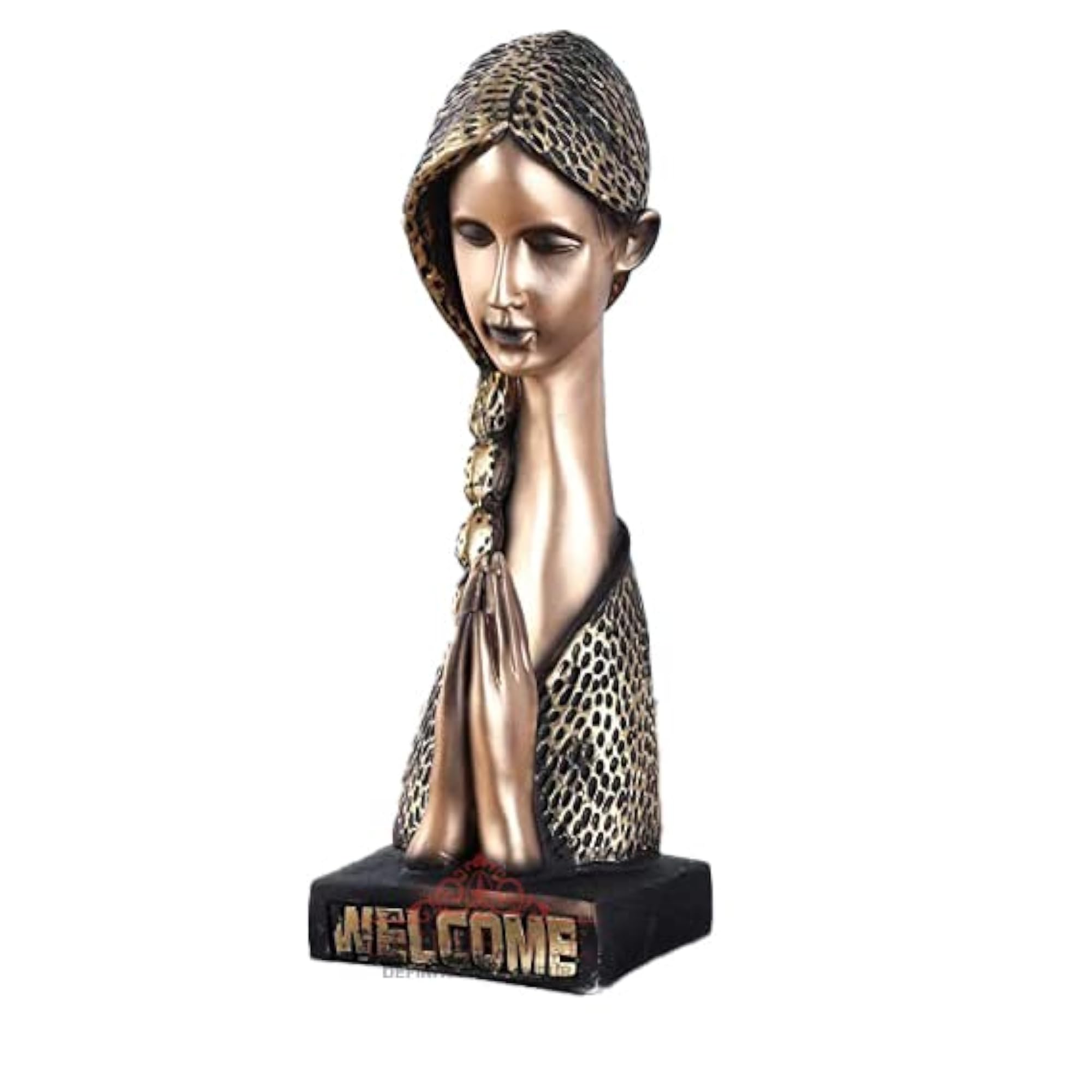 Creative Abstract Face Themed Statue for Home Decor