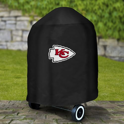 FANMATS 42826 NFL - Kansas City Chiefs Kettle Style Grill Cover with Primary Team Logo - 25in x 25in x 35in by FANMATS - Image 2
