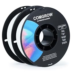 COMGROW PLA 2 packs (2kg). Black, White, Grey