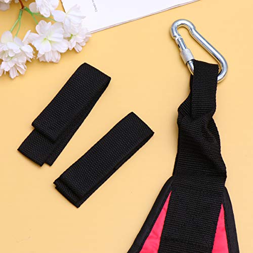 IMIKEYA Tiras Ab Pull Up Fitness Strap Sling Tiras para Pendurar para Treino Músculo Abdominal (Rosa