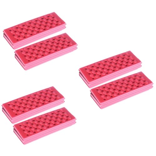 Abaodam 3 Series Cojín Portátil Lonas Plegables Colchoneta para Senderismo Asiento Colchón De Espuma para Dormir Colchón Inflable para Mochileros Colchón De Aire Funda 2 Piezas x 3
