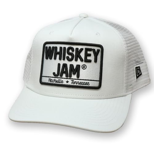 Image of Whiskey Jam WJ Tractor Adjustable Snapback Trucker Hats