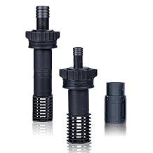 Toolazy Ebb and Flow Fitting Kit - 7-Piece Fill and Drain Bulkhead Fitting Set with 1/2" & 3/4" Outlets, Screen Fittings and Extensions for Hydroponic Flood and Drain, Aeroponic and Aquaponic Systems