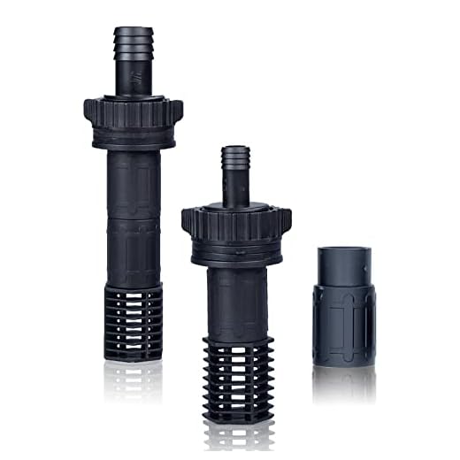 Toolazy Ebb & Flow Fitting Kit，Ebb and Flow Fitting Complete Kit Combo Set with 2 Extensions