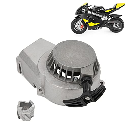 Liga de Alumínio Pull Starter Se Encaixa 2 Tempos 47cc 49cc Pocket Mini Dirt Bike Start Com Núcleo