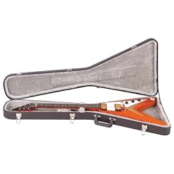Kinsman Étui rigide pour guitare Flying V - Les Beatles, Paul McCartney, John Lennon, RIngo Starr, George Harrison Kinsman Étui rigide pour guitare Flying V – Image 2