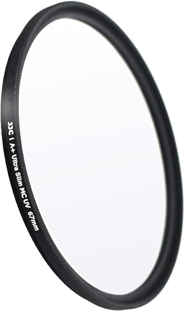 JJC 67mm UV Filter Ultra Slim Multi-Coated Ultraviolet Protection Lens Filter for Canon Sony Nikon Tamron Lens with 67mm Thread