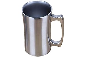 Unrivaled Heavy Mug: Your 22LB Stainless Steel Drinking Companion!