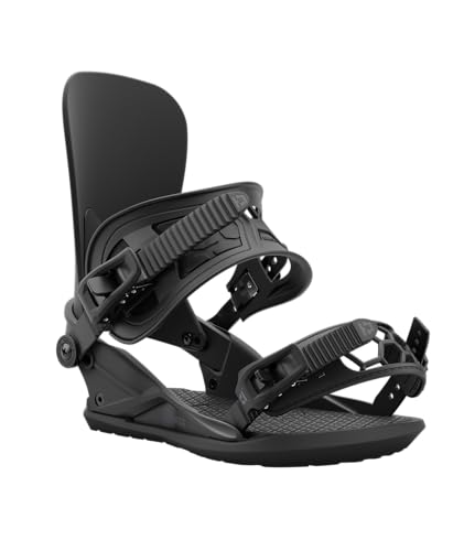 Union Strata Men's Snowboard Bindings, Black 25, Large