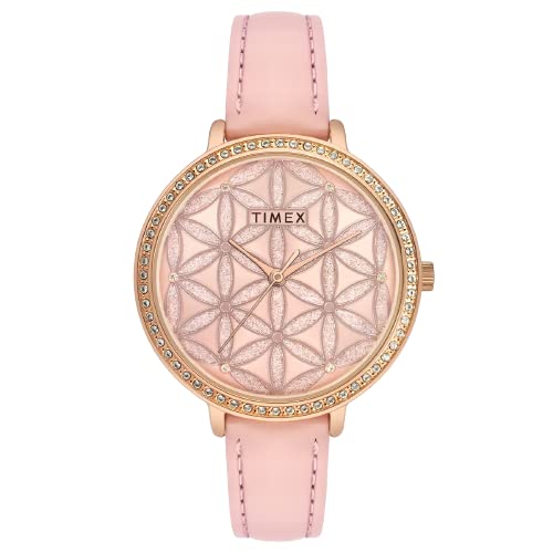 TIMEX Analog Pink Dial Women Watch - TWEL14707 (B0BT7Y7VXM) Amazon Price History, Amazon Price Tracker