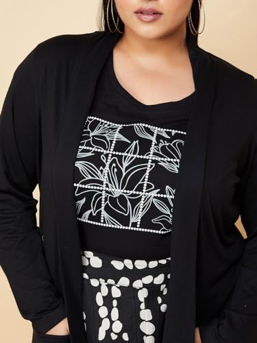 Max black polyester jacket – image 3