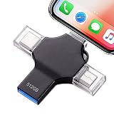 ▶【Vollständiger Datenschutz】 USB Stick unterstützt Passworteinstellung und Touch ID, um Dateien zu verschlüsseln und die Privatsphäre zu schützen. Sie müssen “CooDisk“ aus dem App Store herunterladen, um es verwenden zu können. Damit können Sie Ihre Daten verschieben/herunterladen/kopieren/löschen/verschlüsseln. Android-Geräte müssen keine App herunterladen, müssen aber die OTG-Funktion unterstützen.