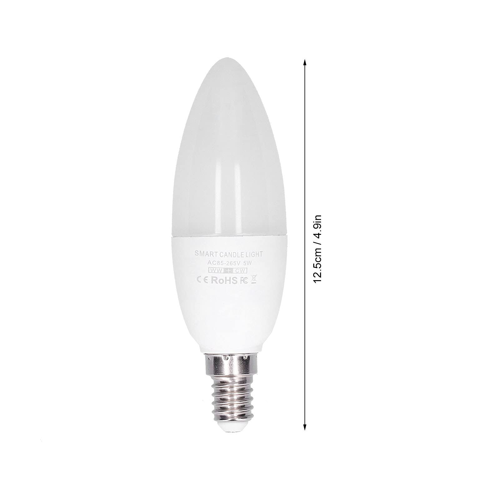 Amazon | LEDスマートランプ 電球 LED電球 E14カンデラブラ電球 家庭用