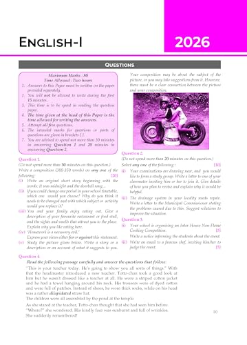 Image of Gurukul by Oswal ICSE 10 Years Solved Papers Class 10 Exam 2027 | Yearwise Board Papers 2016-2026 | Physics, Chemistry, Maths, Biology, History &Civics, Geography, English I & II,Hindi|Syllabus