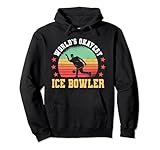 Ice Bowling Player Design Winter Team Sport