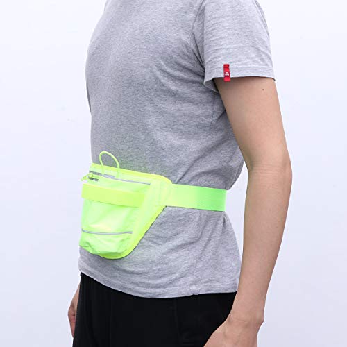 Pochete Tendycoco para atividades ao ar livre, bolsa de peito para caminhada, corrida (rosa), Pacote