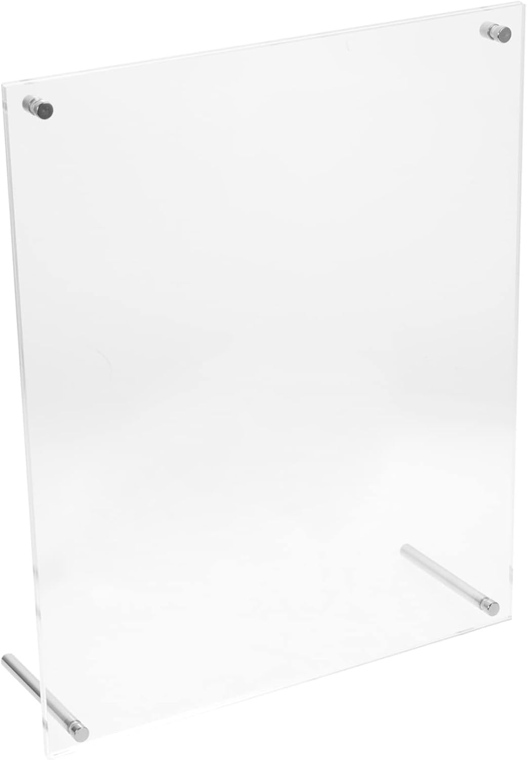 Alipis Transparent Picture Frame Desktop Display Holder for Photos Certificates and Multipurpose Award Frame for Home and Office Decor