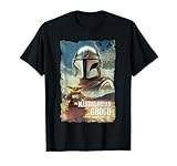 Star Wars The Mandalorian and Grogu Movie Classic Poster Art T-Shirt