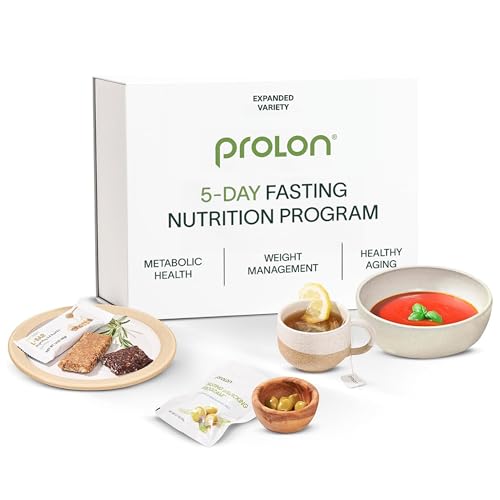 Image of ProLon 5 Day Fasting Kit | Fasting Program for Women & Men | Developed to Not Break Your Fast | Low Calorie Pre Made Meals & Snacks | Plant Based Ingredients for Diet Support | Expanded Variety