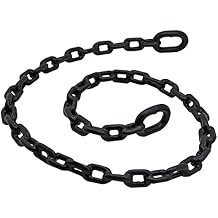 Extreme Max 3006.6596 BoatTector PVC-Coated Anchor Lead Chain - 1/4" x 4', Black