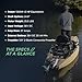Newport NK300 Electric Kayak Motor - 3HP Equivalent, 36V Brushless Direct Drive, Extended Range up to 66 Miles, Whisper-Quiet Precision, and Optimized Efficiency